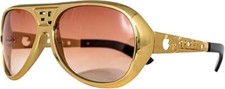 Adult Halloween Elvis Costume Glasses - Iconic Cosplay Accessory for King Look picture