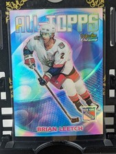 1999-00 O-Pee-Chee Brian Leetch #AT6 All-Topps Refractor NM picture