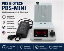 PBS Biotech PBS-MINI Mini Bioreactor Stir Platform FA-UNI-B-501 w/ Power Supply picture