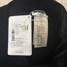 NWT Wolford Fit Velvet Black High-Waist Leggings with Brand Tag RETAIL $285 picture