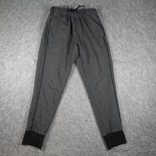 Gaiam Pants Mens Medium Gray Heathered Drawstring Athletic Jogger Sweat picture