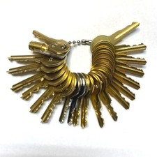 🔑 21 Pc Light Equipment Construction Key Set Replacement ~  picture