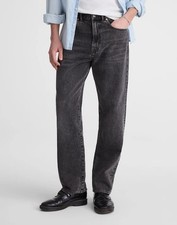Madewell Men's Black The 1991 Loose Straight Casual Everyday School Jeans 32×30 picture