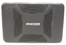 Kicker Hideaway Powered Subwoofer Enclosure Powers On READ picture