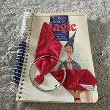 The Klutz Book of Magic With 4 Props John Cassidy 1990 Spiral Bound Vintage New picture