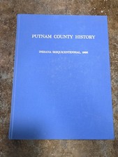 Putnam County, Indiana 1966 History Book Greencastle Cloverdale Roachdale IN picture