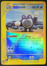 Poliwrath 60/165 Expedition Base Reverse Holo Rare E Reader Pokémon 2002 HP/DMG picture
