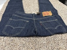 NWT LEVI'S 501 STRAIGHT MEN'S JEANS SIZE 32X32 picture