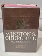 1976 Winston S Churchill~Martin Gilbert~Vol 5~1922-1939~1st Ed./1st Print~U.K. picture
