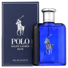 Ralph Lauren Polo Blue by Ralph Lauren Eau De Toilette Spray 4.2 oz for Men picture