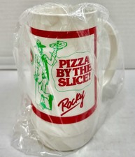 NEW Vintage Rocky Rococo 5.5” Handled Cup- Coca Cola 1980’s Plastic Mug NOS picture
