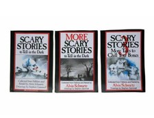 Scary Stories To Tell In the Dark Treasury Bk Set 1 2 3 Original Alvin Schwartz picture