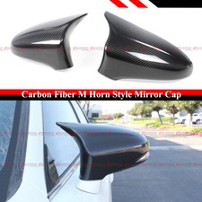 FOR 2014-19 LEXUS GS GSF ES RC RCF LS M STYLE CARBON FIBER SIDE MIRROR COVER CAP picture