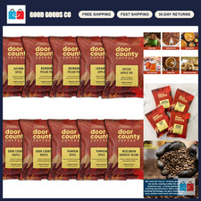Gourmet Fall Flavored Coffee Sampler Pack - 10 x 1.5oz Bags - Seasonal Variety picture