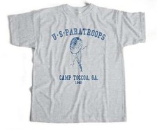 Band of Brothers Shirt T Army US Paratroops Camp Toccoa World War WWII NEW picture