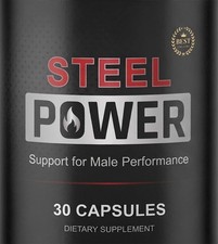 Steel Power Mens Health Support Dietary Supplement 30 Capsules SteelPower picture