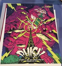 Phish Dicks 2022 Poster By Johnny Dombrowski LE Pink Variant picture