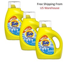 Tide Simply Liquid Laundry Detergent, Refreshing Breeze, 24 Loads, 32 fl oz 3Pk picture