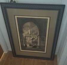 Axel Herman Haig copper plate etching