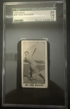 1928 W502 #28 Tris Speaker SGC 1.5 HOF Legend Rare Low Pop picture