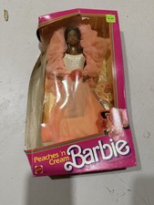 Barbie 1984 Original Peaches 'n Cream Barbie Doll African American Mattel 9516 picture