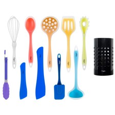 Ozeri 11-Piece All-In-One Multicolor Silicone Kitchen large, picture