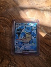 Pokémon SV151 Scarlet & Violet Blastoise EX 184/165 Ultra Rare Holo picture