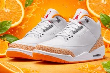 Jordan 3 “Orange Citrus” Size US 7-12 (Men's) NEW picture
