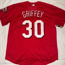 Cincinnatti Reds Ken Griffey Red Jersey Mens Sizes Stiched picture