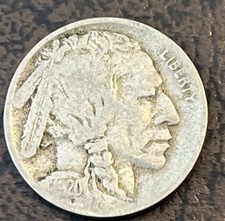 Tougher Date 1920-D BUFFALO NICKEL 5¢ picture