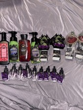 Huge Halloween Bath And Body Works Lot Evil Queen Maleficent Vampire Blood &More picture