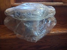 NEW Vtg Amway Queen 5 qt. Stock Pot w/Dome Lid 3-Ply 18/8 Stainless Steel USA picture