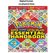 Super Duper Extra Deluxe Essential Handbook (Pokém, Scholastic 2024 picture