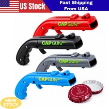 Beer Cap Gun Funny Launcher Shooter Bottle Opener Creative Drinking Game Family picture