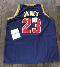 LEBRON JAMES Autographed Signed Dri-Fit Cleveland Cavilers Jersey  W/COA picture