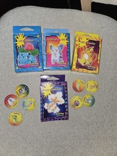 Vintage 1999 Pokemon Mini Puzzle Lot x7 Hasbro MB 50pc + BattPoke Discs picture
