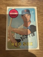 CARL YASTRZEMSKI 1969 TOPPS Baseball Card #130 NM Sharp Centered HOF Red Sox picture