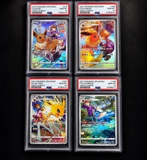 Eevee Flareon Jolteon Vaporeon VMAX PSA 10 Climax Japanese CHR 4 Card Set picture