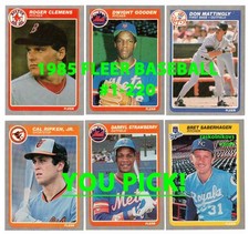 1985 FLEER Baseball #1-220 Complete Your Set $2 or 2 Card Minimum YOU PICK picture
