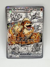 Pokemon Manga Growlithe Special Doujin Art Holo Card picture