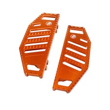 Orange Big Rider Footpeg Floorboards for Harley 86+ Touring FLHR FLHX FLHT FLTRX picture