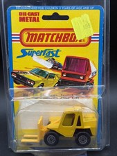 🥗Carded Lesney Matchbox Series No 48 SAMBRON JACK LIFT yellow HUGE INVENTORY🥗 picture