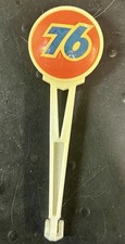 Vintage HO 1:64 Union 76 Gas Station Sign Advertisement Clip on Slot Car Track picture