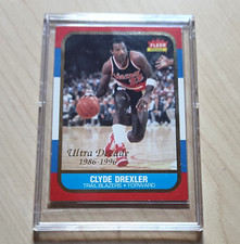 Fleer 1996 Fleer Premiere Ultra Decade U-1 Clyde Drexler Trail Blazers picture