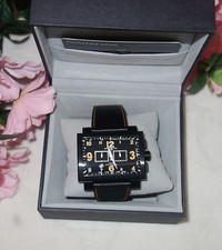 Montres De Luxe Men's 1690CR ORANGE 16:9 Estremo Chrono WATCH NEW picture