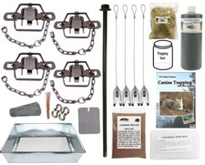 Wolf Creek Predator Trapping Starter Kit -  Dogless Traps - Coyote Bobcat & Fox picture