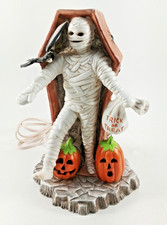 Halloween 1992  “Zack The Mummy”  Hand Painted Prettique Designs Ceramic 8.5” picture