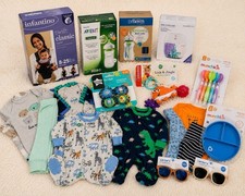 Premium Baby boy Essentials Bundle – Carter’s, Philips Avent, Dr. Brown’s + picture