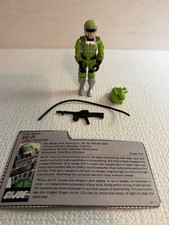 Sci-Fi V1 G.I. Joe 1986 Hasbro Vintage Action Figure With File Card picture