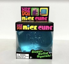 NeeDoh NICE CUBE (BLUE) VIRAL SUPER SQUISH - SEALED / BRAND NEW / AUTHENTIC‼️ picture